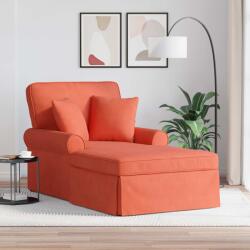 vidaXL Chaise Lounge cu fusta Rosu portocalie 91 x 157 x 91 cm GartenMobel Dekor (42022953)