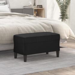 vidaXL Banca, negru, 70x35x41 cm, piele ecologica GartenMobel Dekor (349391)