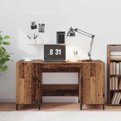 vidaXL Birou cu depozitare Lemn vechi 140 x 50 x 75 cm Lemn compozit GartenMobel Dekor (8004202)