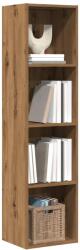 vidaXL Dulap carti/Dulap TV Artisan Stejar 36x30x143cm Lemn prelucrat GartenMobel Dekor (855813) Biblioteca