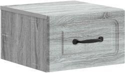 vidaXL Noptiera suspendata gri Sonoma cu sertar, 34, 5 x 33 x 20 cm (899287)