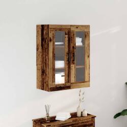 vidaXL Cabinet suspendat Lemn vechi 69.5 x 34 x 90 cm Lemn compozit GartenMobel Dekor (862168) Comoda