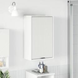 vidaXL Dulap de Baie Alb foarte lucios 39 x 23.5 x 65 cm Lemn compozit GartenMobel Dekor (883388)