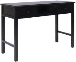 vidaXL Birou de scris, negru, 110 x 45 x 76 cm, lemn GartenMobel Dekor (284158)