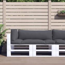 vidaXL Perne de paleti, 3 buc. , antracit, material textil GartenMobel Dekor (360944)