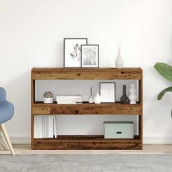 vidaXL Biblioteca Lemn vechi 100 x 30 x 72 cm Lemn compozit GartenMobel Dekor (862721) Biblioteca