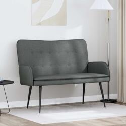 vidaXL Canapea cu 2 locuri Gri închis 115 x 61 x 87 cm tesatura GartenMobel Dekor (42028903) Canapea