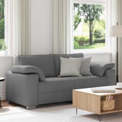 vidaXL Canapea pentru doua persoane Gri închis 180 cm tesatura GartenMobel Dekor (4105228) Canapea
