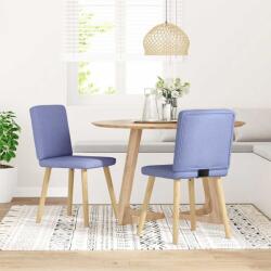 vidaXL Scaune de sufragerie 2 buc tesatura Jeans Blue GartenMobel Dekor (4101207)
