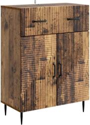 vidaXL Bufet cu sertar Lemn vechi 66 x 34, 5 x 89, 5 cm Lemn prelucrat GartenMobel Dekor (894873) Comoda