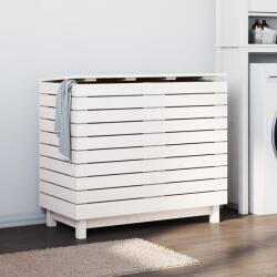 vidaXL Cos de rufe, alb, 88, 5x44x76 cm, lemn masiv de pin GartenMobel Dekor (832324)