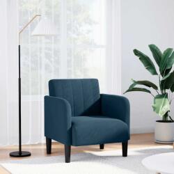 vidaXL Canapea Scaun cu cotiere, albastru, 54 cm, catifea GartenMobel Dekor (4100577)