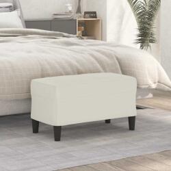 vidaXL Banca, crem, 70x35x41 cm, catifea GartenMobel Dekor (349405)