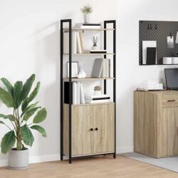 vidaXL Dulap pentru carti Stejar Sonoma 60 x 24 x 161 cm Lemn compozit GartenMobel Dekor (883857) Biblioteca