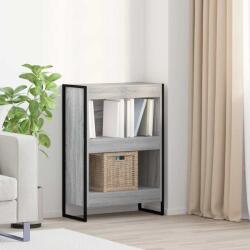 vidaXL Dulap pentru carti Gri Sonoma 80 x 30 x 155 cm Lemn compozit GartenMobel Dekor (886387) Biblioteca