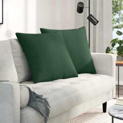 vidaXL Perne pentru canapea 2 pcs Verde închis 60 x 60 cm GartenMobel Dekor (42014037)