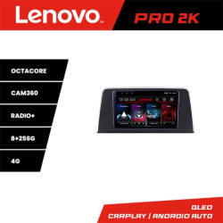 Lenovo Navigatie BMW Seria 3 F30/F36 Android QLED 2K, 8GB RAM, 256GB, 360 (KIT-f30-nbt+PRO-2K-9-8+256)