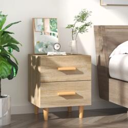 vidaXL Noptiera, stejar sonoma, 40x35x47, 5 cm GartenMobel Dekor (811976)