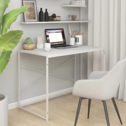 vidaXL Birou de computer, alb, 110x60x70 cm, lemn prelucrat GartenMobel Dekor (30209)