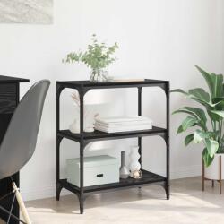vidaXL Dulap pentru carti Stejar negru 60 x 33 x 70, 5 cm GartenMobel Dekor (881107) Biblioteca