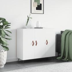 vidaXL Servanta, alb, 90x34x80 cm, lemn compozit GartenMobel Dekor (828076) Comoda
