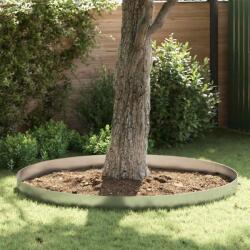 vidaXL Imprejmuire pentru gazon 4 pcs Argintiu 450 x 20 cm GartenMobel Dekor (868031)