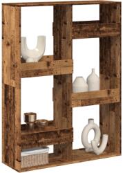 vidaXL Separator de camera, lemn vechi, 100x33x135 cm, lemn prelucrat GartenMobel Dekor (3309562) Biblioteca