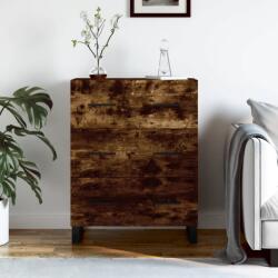 vidaXL Servanta, stejar fumuriu, 69, 5x34x90 cm, lemn compozit GartenMobel Dekor (827881) Comoda