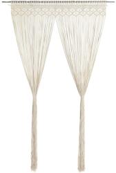vidaXL Perdea macrame, 140 x 240 cm, bumbac GartenMobel Dekor (323975)