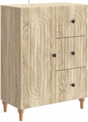 vidaXL Bufet cu sertar Stejar Sonoma 66 x 34, 5 x 90 cm Lemn prelucrat GartenMobel Dekor (894167) Comoda