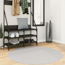 vidaXL Covor HUARTE, fir scurt, moale si lavabil, gri, Ø 120 cm GartenMobel Dekor (375086) Covor