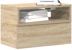 vidaXL Noptiera de perete, stejar sonoma, 45x26x28, 5 cm GartenMobel Dekor (858600)