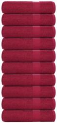 vidaXL Prosoape de mana 10 buc Bordeaux 50x100 cm 360 g/m2 100% bumbac GartenMobel Dekor (136736) Prosop