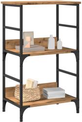 vidaXL Biblioteca, stejar artizanal, 50x33x82 cm, lemn prelucrat GartenMobel Dekor (857465) Biblioteca