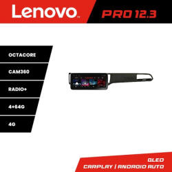 Lenovo Navigatie VW Golf Sportsvan 2016-2021 Lenovo PRO 12.3 QLED 4G 4+64 (kit-sportsvan+PRO-12.3-4+64+KIT-10-9)