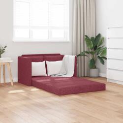 vidaXL Canapea extensibila 2 în 1, bordo, 112x174x55 cm, textil GartenMobel Dekor (353967) Canapea