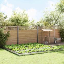 vidaXL Garduri pentru melci 20 pcs Argintiu Otel Galvanizat GartenMobel Dekor (874886)