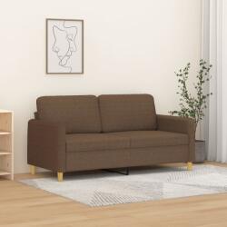 vidaXL Canapea cu 2 locuri, maro, 140 cm, material textil GartenMobel Dekor (359481) Canapea