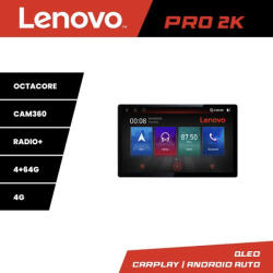 Lenovo Navigatie Toyota 2DIN Lenovo PRO 13 inch 2K, 4GB RAM, 64GB, 4G (KIT-TY2DIN+PRO-2K-13-4+64)