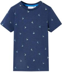 vidaXL Tricou pentru copii, albastru închis, 92 GartenMobel Dekor (11949)