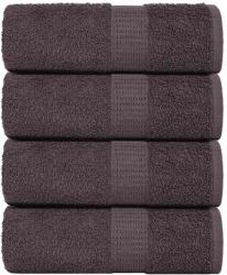 vidaXL Lavete de baie, FROGN, 4 buc. , antracit, 15x21 cm, 360 g/m2 GartenMobel Dekor (136670) Prosop