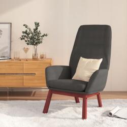 vidaXL Scaun de relaxare, gri închis, material textil GartenMobel Dekor (341384)
