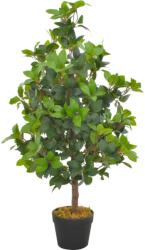 vidaXL Planta artificiala dafin cu ghiveci, verde, 90 cm GartenMobel Dekor (280178)