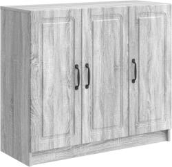 vidaXL Bufet Sonoma gri 89 x 34, 5 x 77 cm Lemn prelucrat GartenMobel Dekor (895801) Comoda