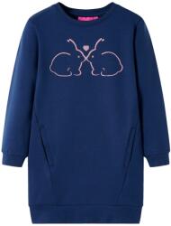 vidaXL Rochie hanorac pentru copii, bleumarin, 92 GartenMobel Dekor (13779)