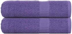 vidaXL Prosoape de mana 2 buc Violet 50x100 cm 360 g/m2 100% bumbac GartenMobel Dekor (136878) Prosop