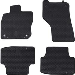 vidaXL Covor pentru masina 4 pcs Negru Cauciuc GartenMobel Dekor (42029136)