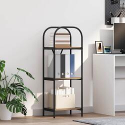 vidaXL Raft pentru carti stejar artizanal 40 x 30 x 109 cm GartenMobel Dekor (879886) Biblioteca