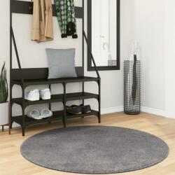 vidaXL Covor HUARTE, fir scurt, moale si lavabil, antracit, Ø 120 cm GartenMobel Dekor (375010) Covor