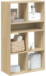 vidaXL Biblioteca, stejar Sonoma, 66x31x112 cm, lemn prelucrat GartenMobel Dekor (860303) Biblioteca